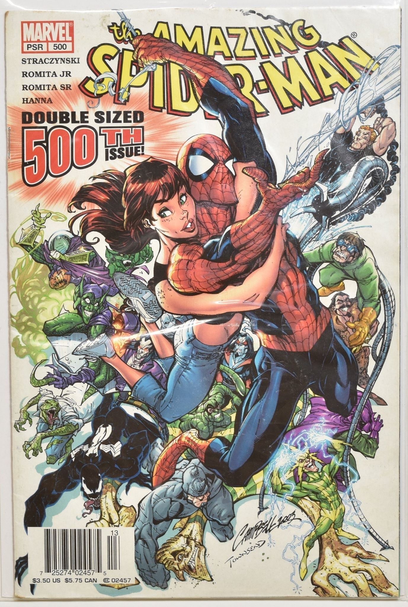 The Amazing Spider Man 500 Comic Book