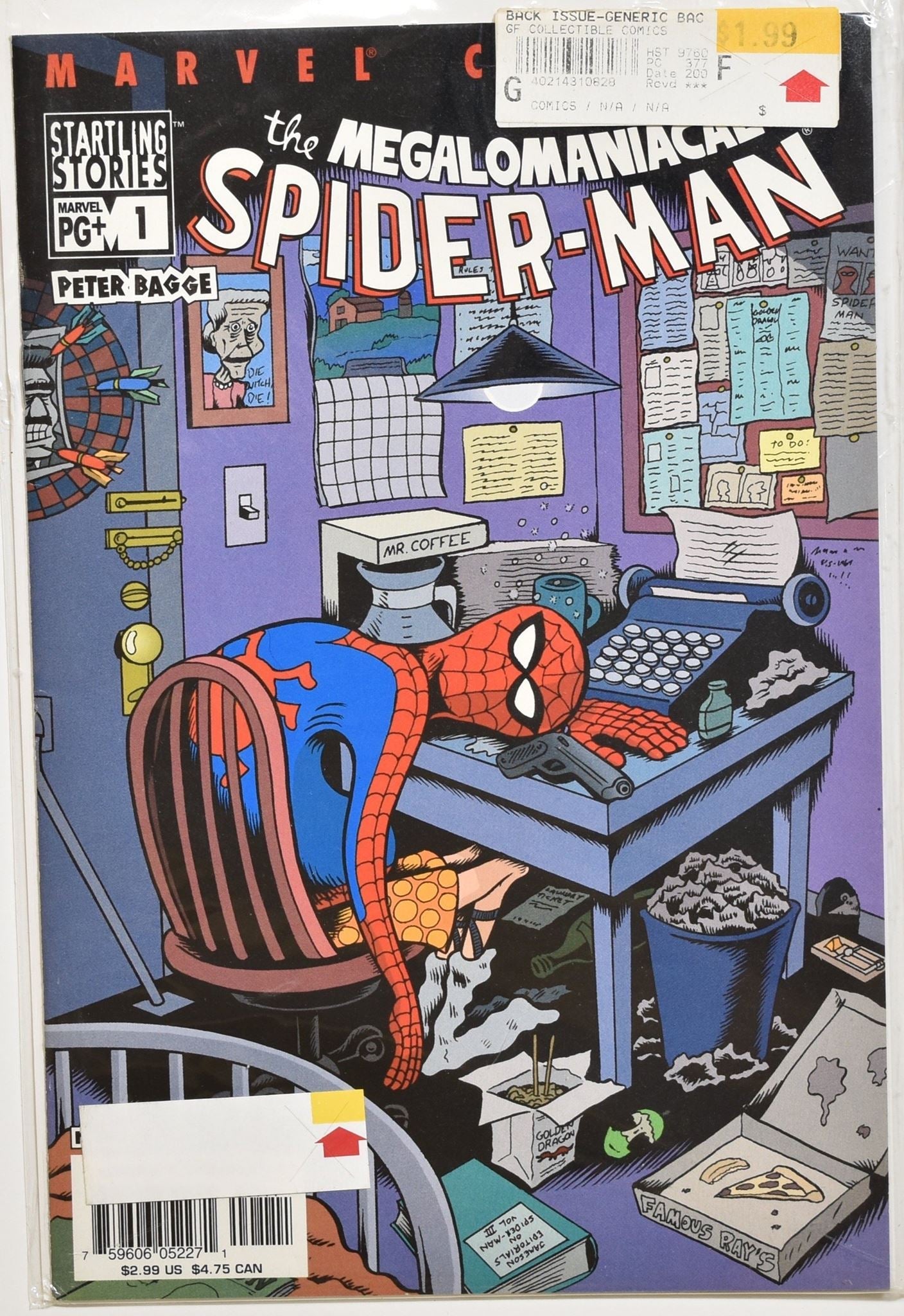 The Megalomaniacal Spider Man 1 Peter Badge Comic Book