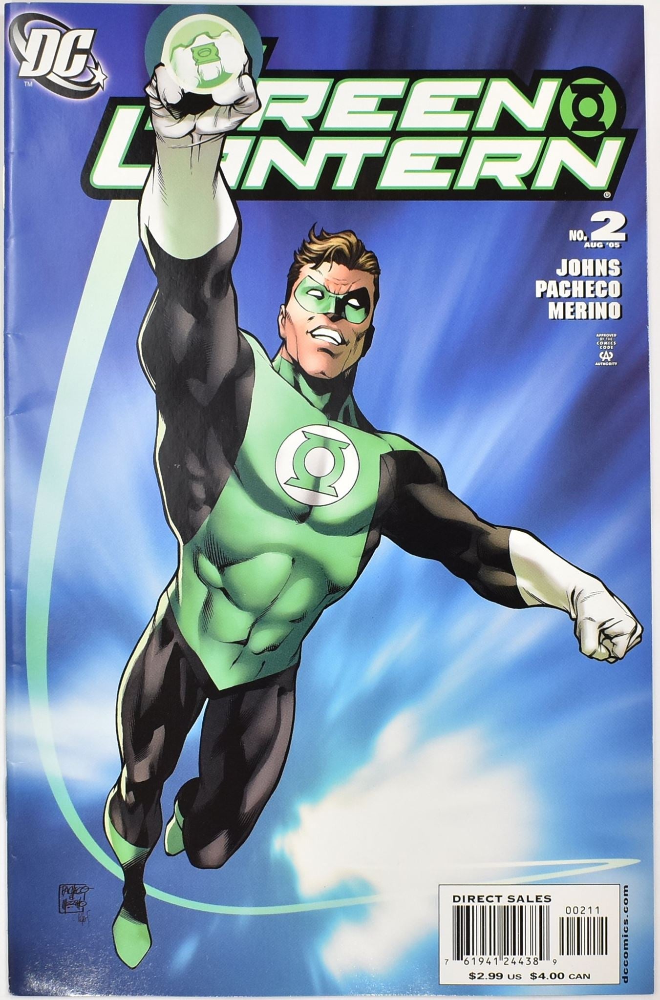 Green Lantern No. 2 Dc Comics Comic Book