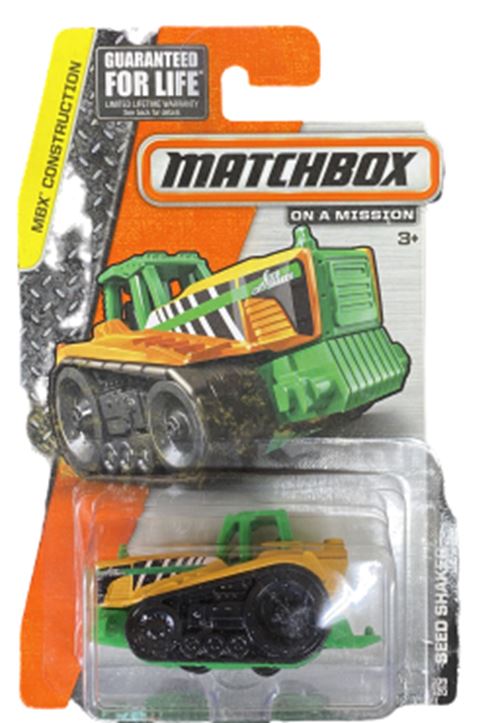 Matchbox Car Seed Shaker MBX Construction 109/120 Die Cast