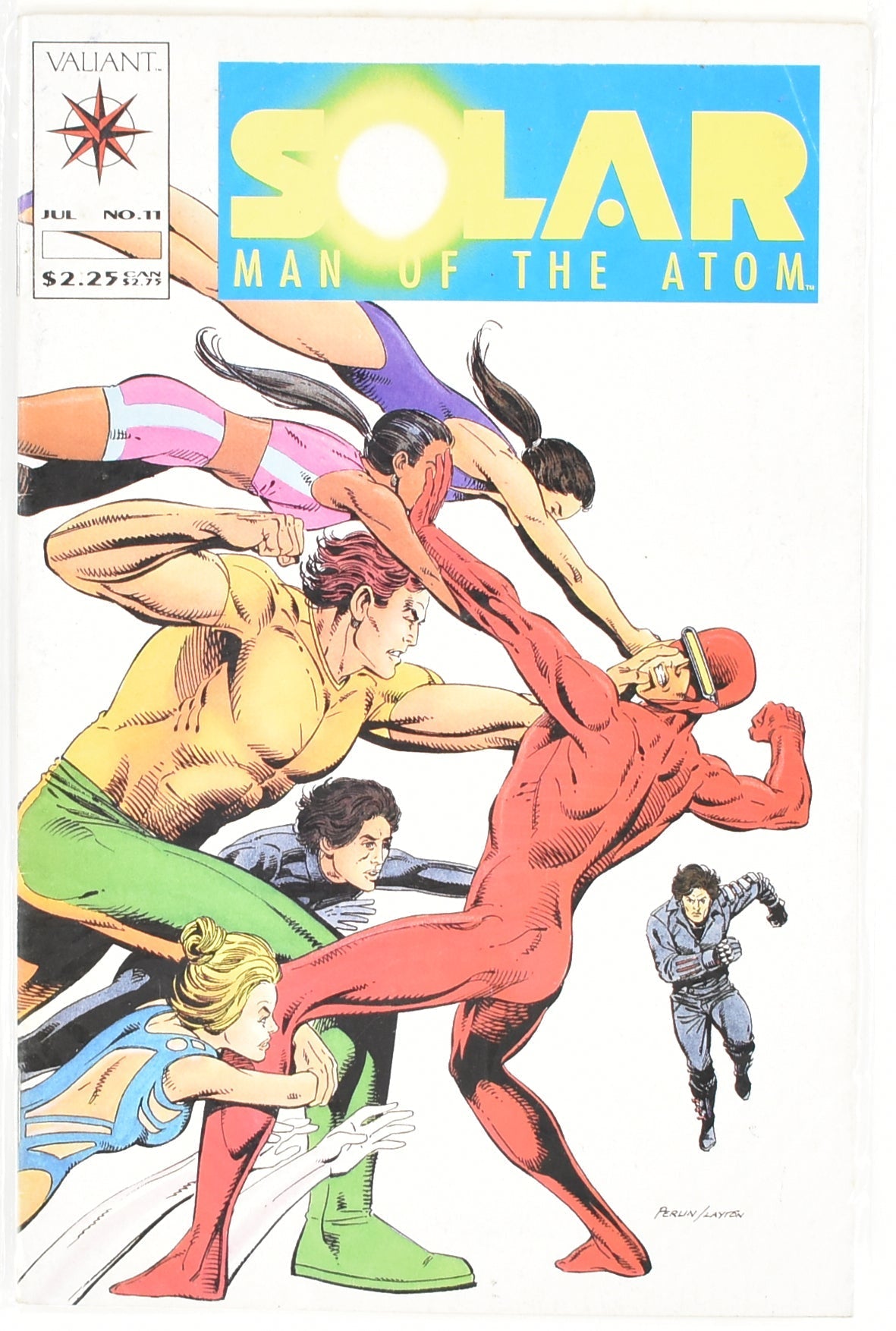 Solar Man of the Atom Comic Book Valiant JUL No. 11