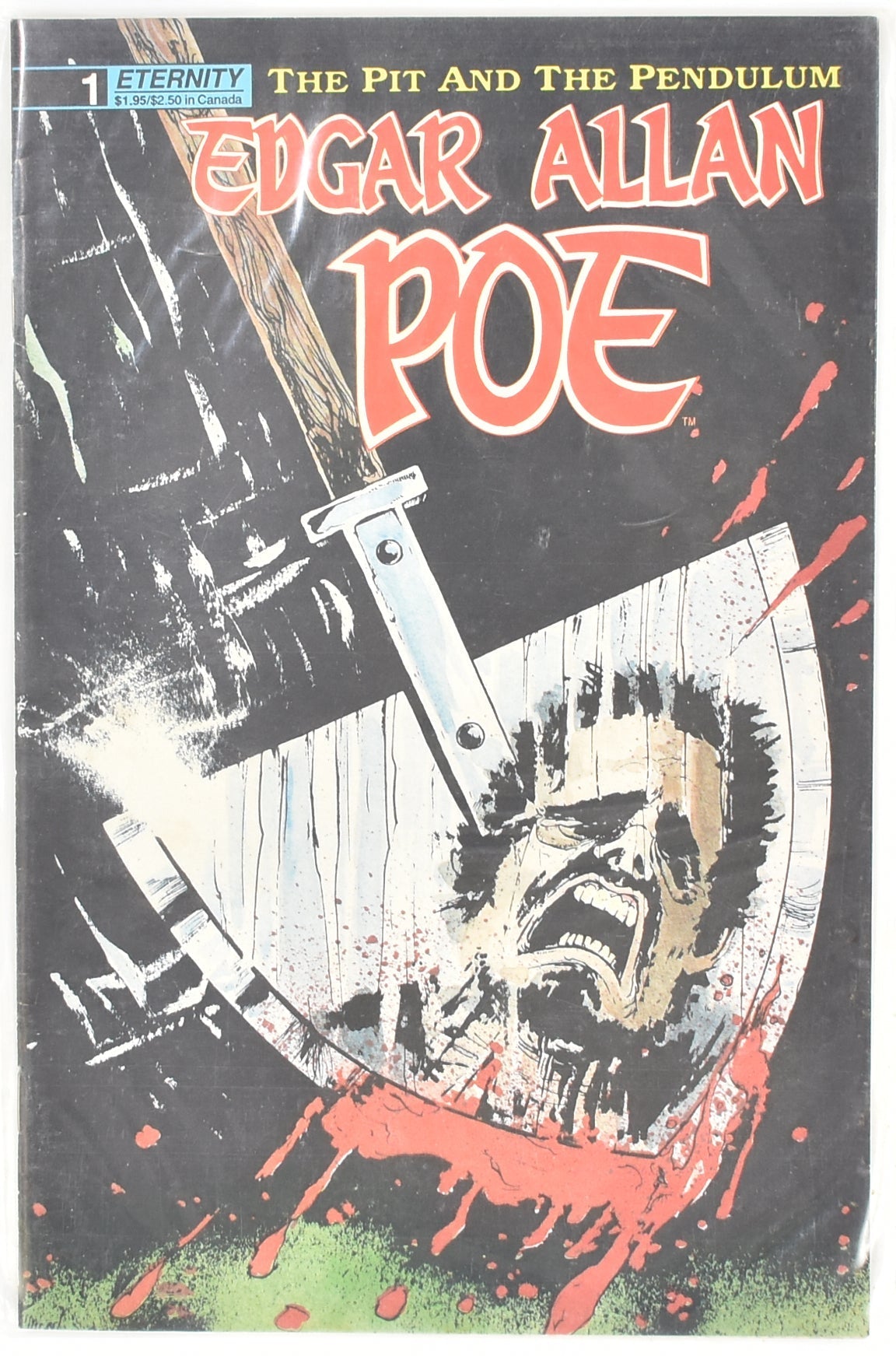 Edgar Allan Poe Comic Book The Pit and the Pendulum 1