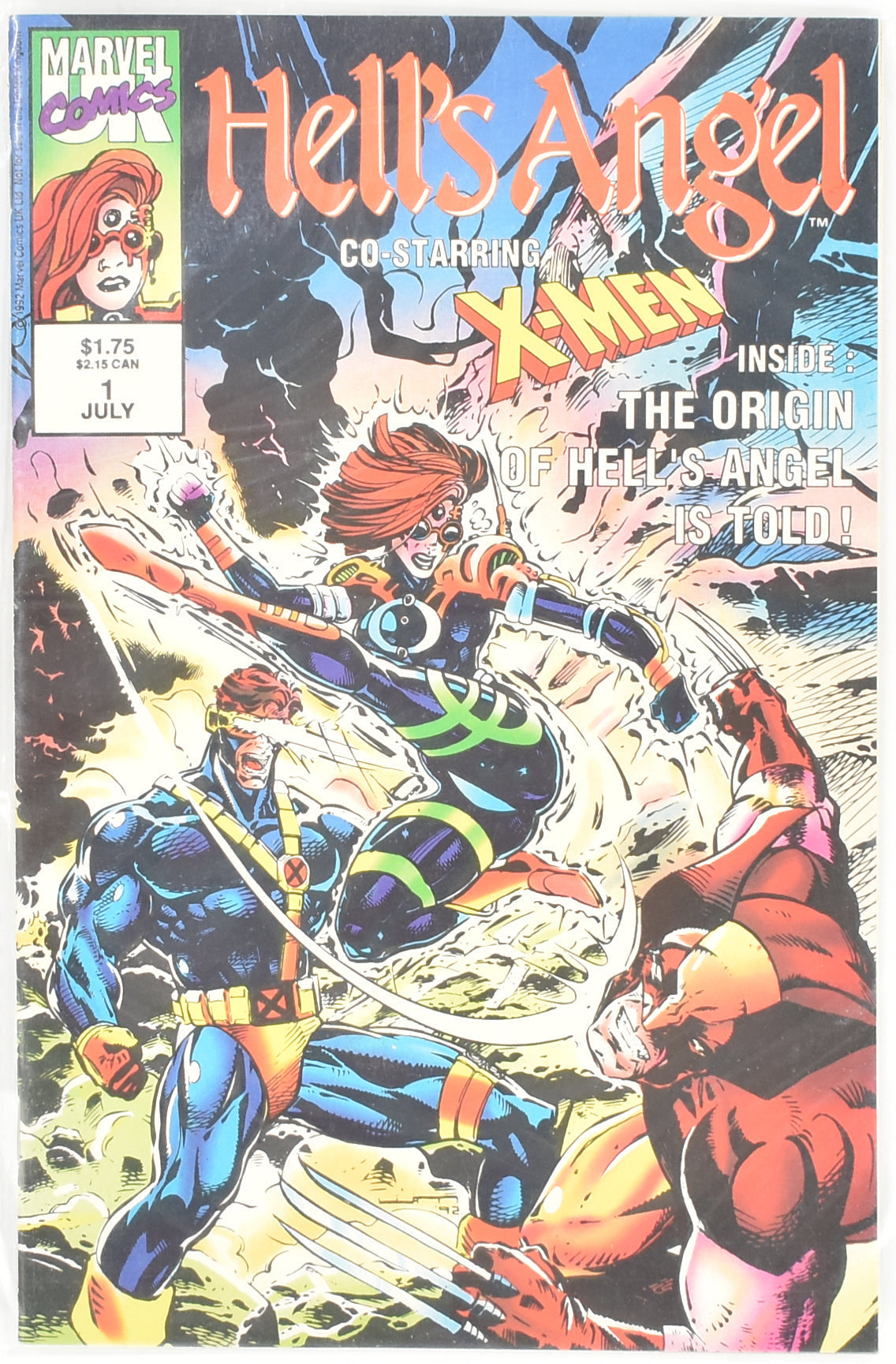 Hells Angel Co Staring X-Men Marvel Comics Comic Book 1 July