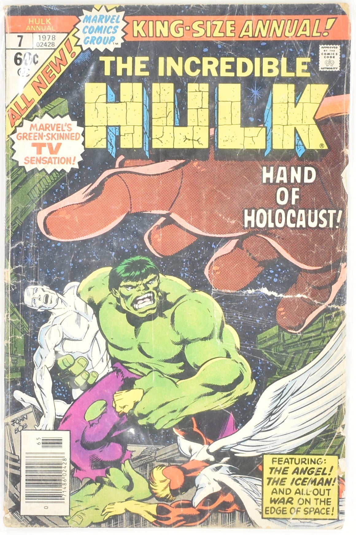 The Incredible Hulk Comic Book 7 Marvel Comics group 1978 - 02428