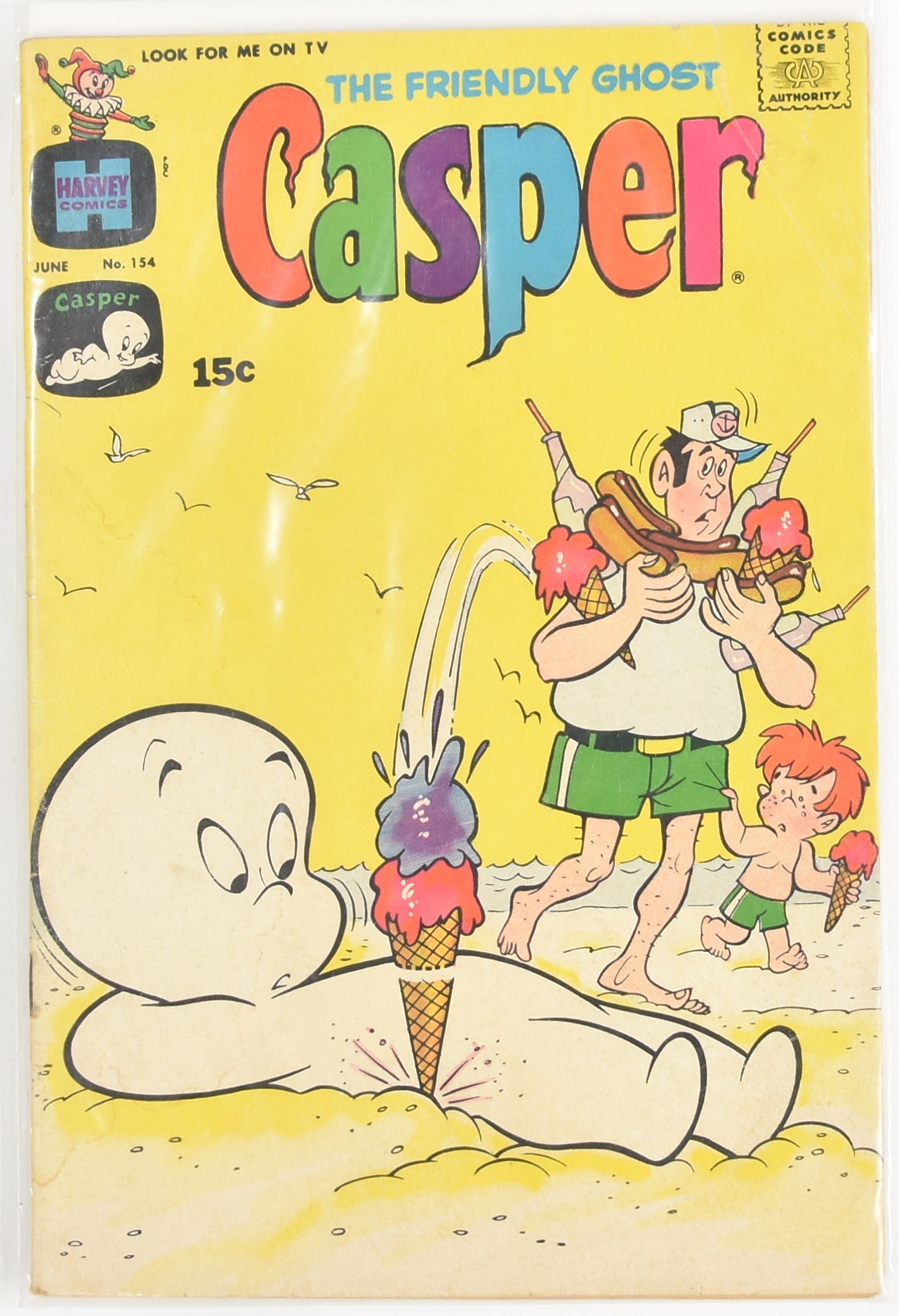 Casper No. 154 Comic Book June Harvey Comics