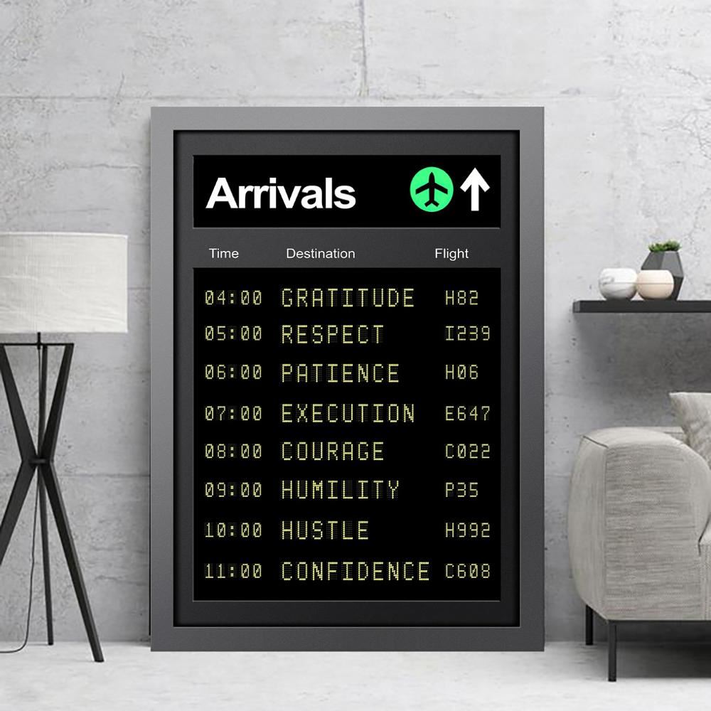 Motivation Decorative Canvas Prints 12x16