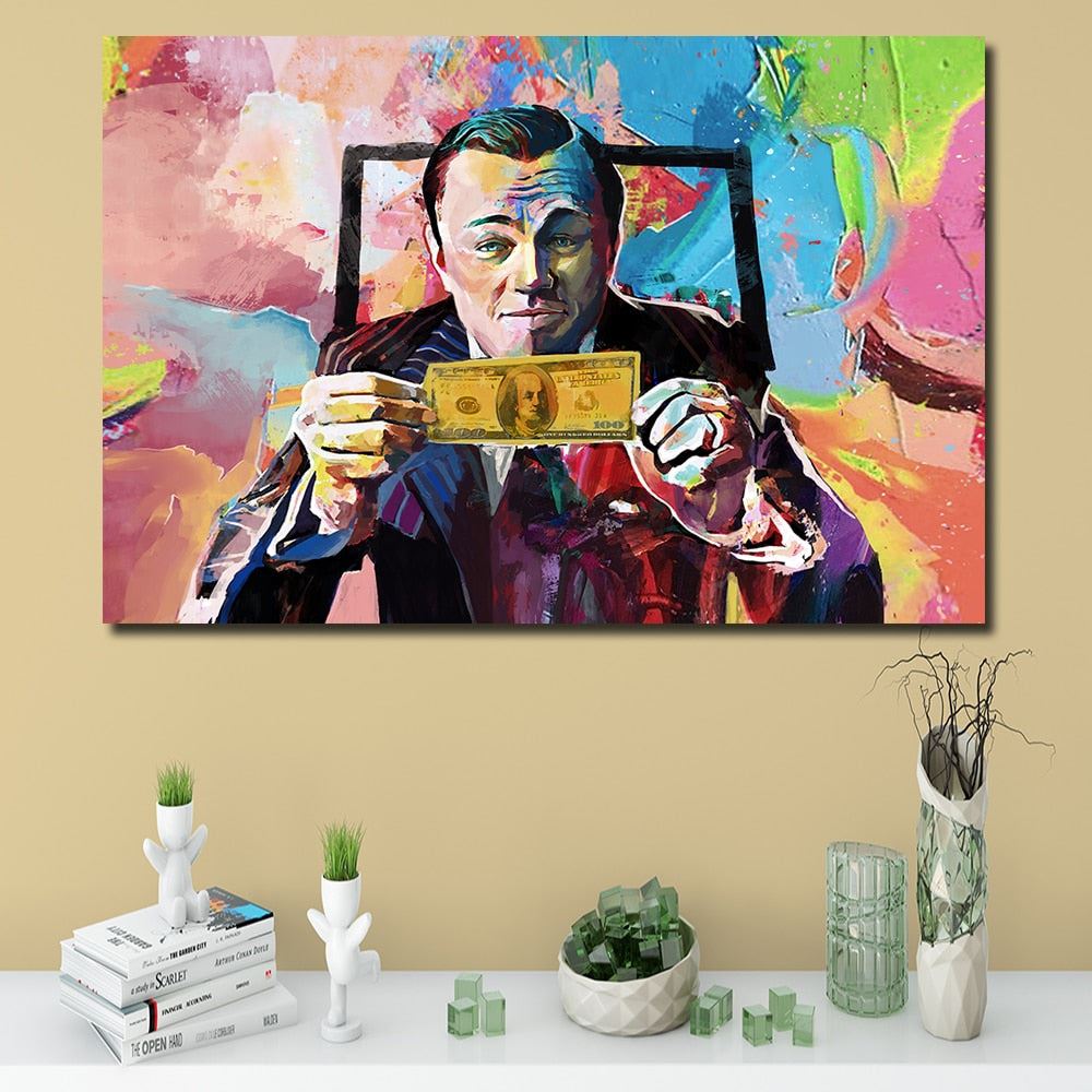 Motivation Canvas Art WOLF NO FRAME Print 12x16