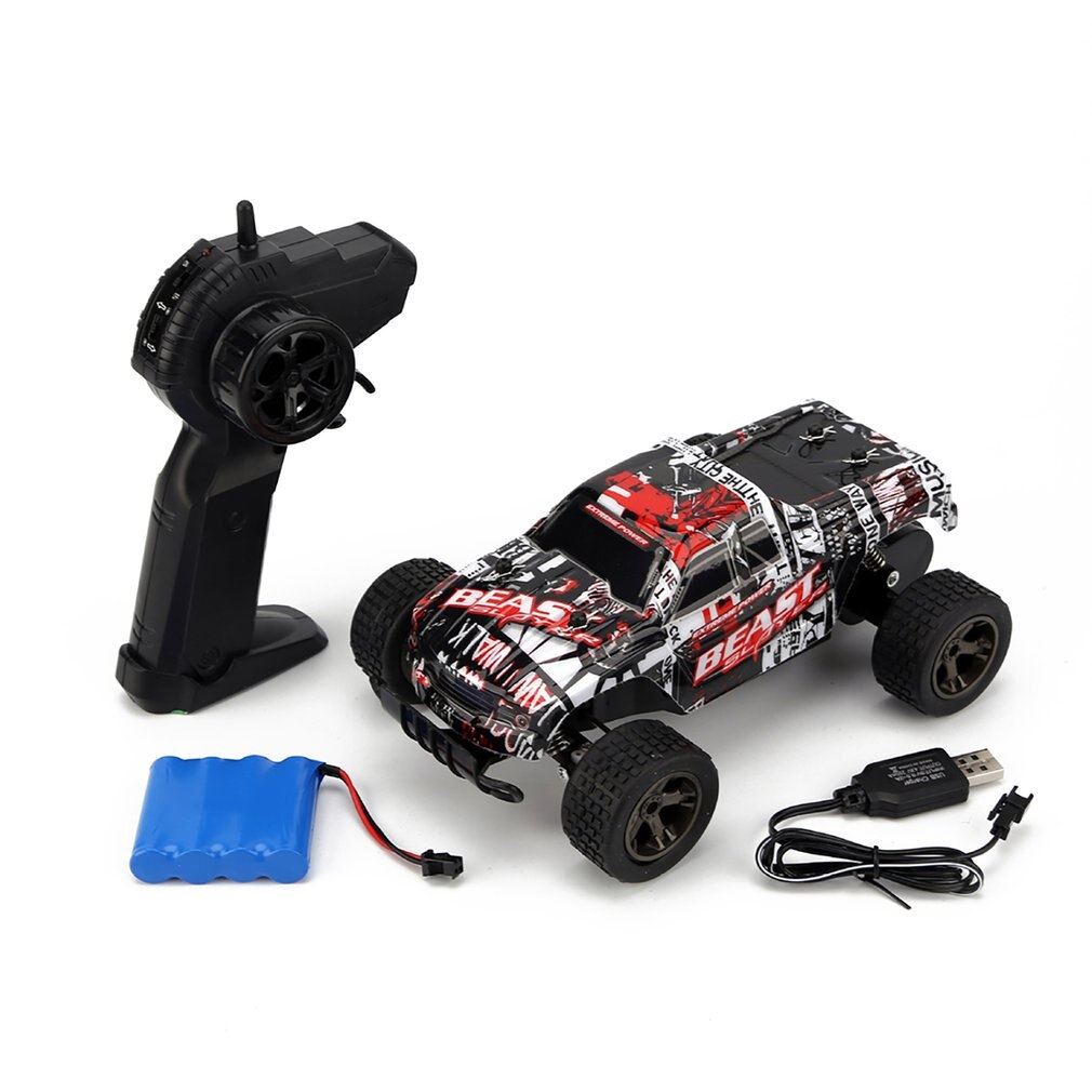LR-C004 1/18 RC Car 4WD climbing Car Double Motors Drive Bigfoot Car Remote Cont