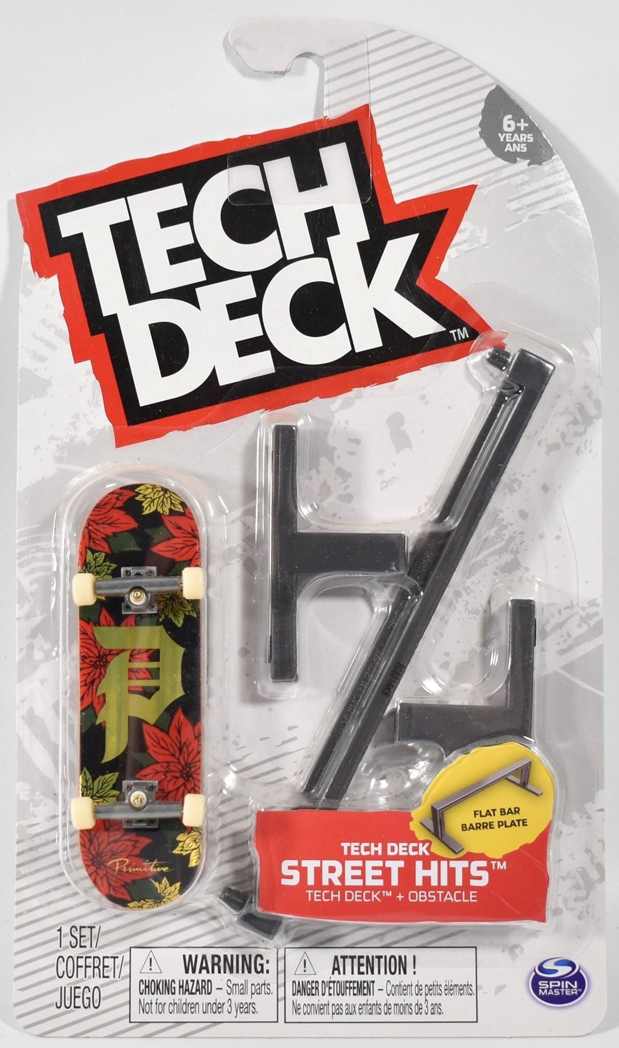 Tech Deck Street Hits Flat Bar Primitive Spin Master
