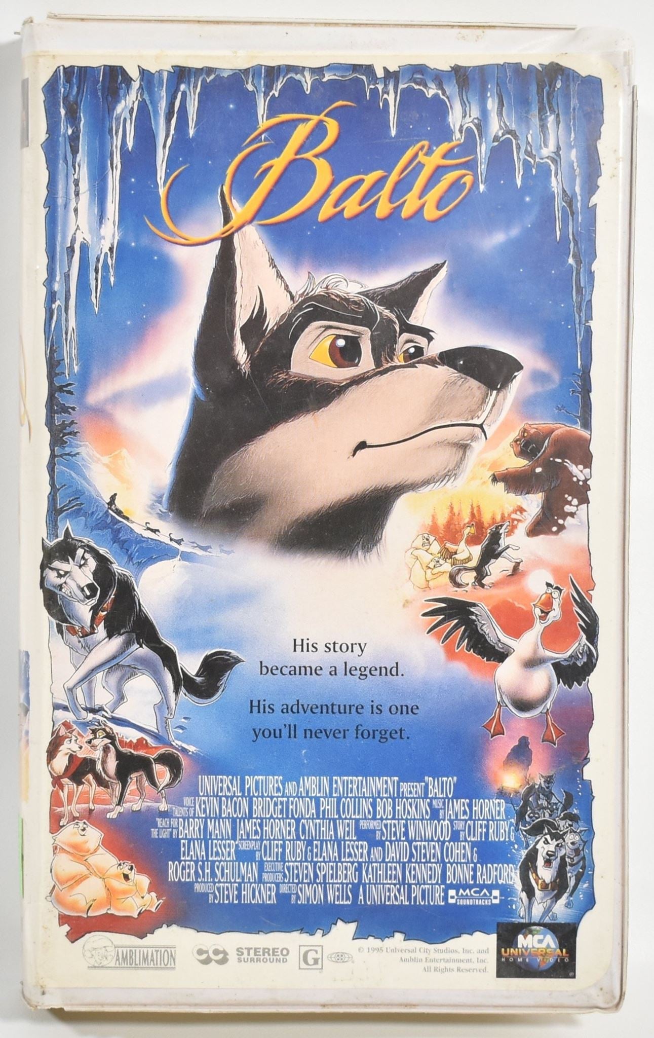 Balto VHS USED Cassette tape