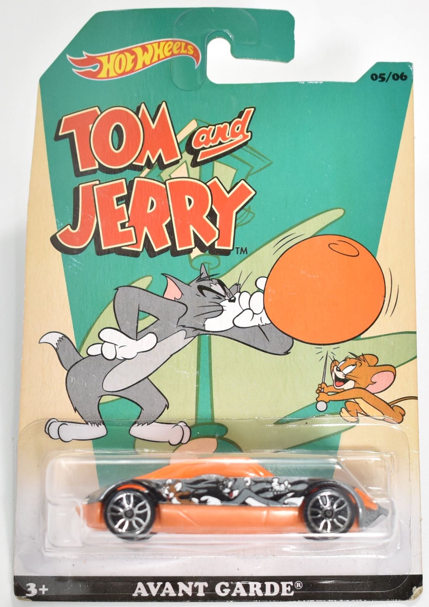 Hot Wheels diecast car Tom and jerry Avant Carde 5/6