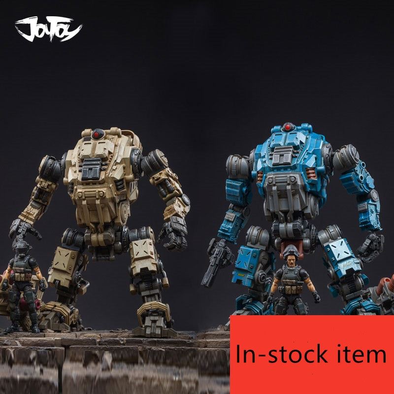 JOYTOY 1/18 FREE MECH robot and soldier figures(4Pcs/lot) New Year's 2020 NEW
