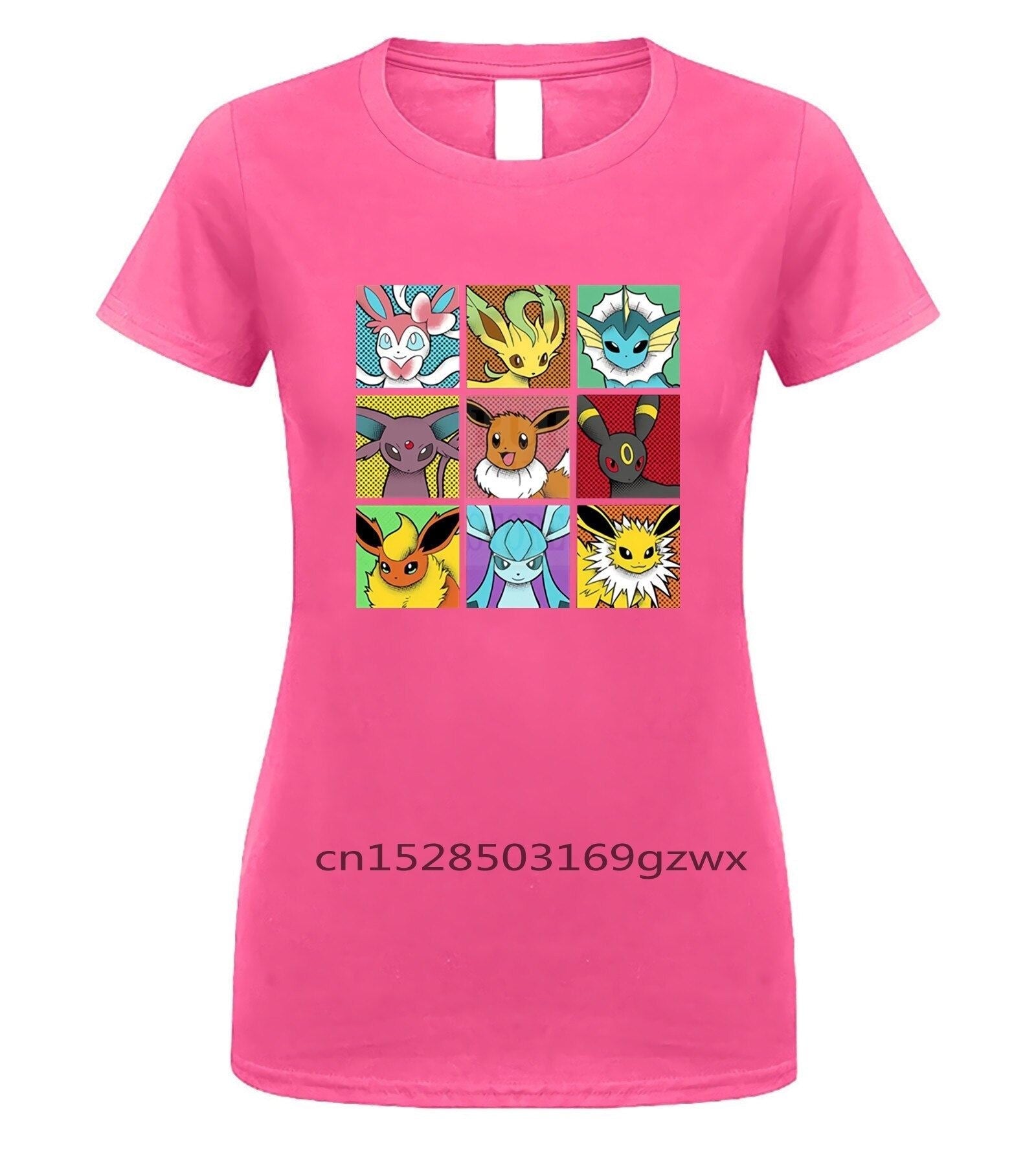 Men's 2020 Fashion Style T Shirt Funny Pop Eeveelutions Eevee Pokemon Japan Anim