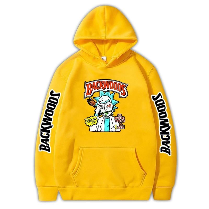New Backwoods Printed Pullover Hoodie Sportwear Korean Version Clothing Casual F