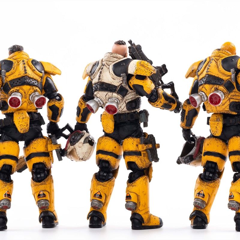 JOYTOY Action Figures (3PCS/Set) The 02nd Legion Interstellar Trooper Anime 1/18