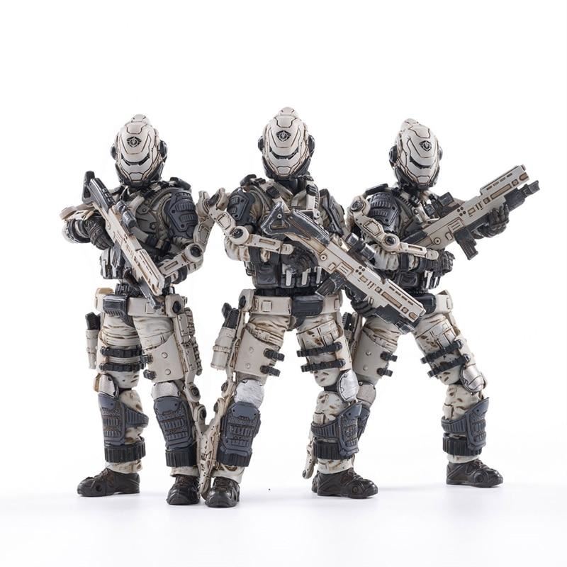 1/18 JOYTOY Action Figures (4PCS/Set) The 20th Army Viper Squad And Single Femal