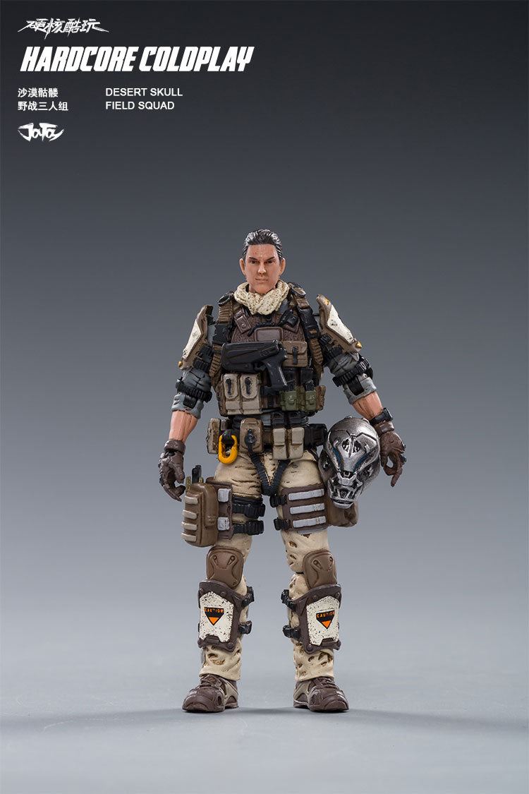 JOYTOY 10.5CM Action Figure HELL SKULL DESERT SKULL FIELD  SQUAD Model Toys 1/18