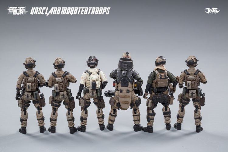 JOYTOY Soldier Figures UNSC Land Cavalry  Collectible Toy Military Model 1/25