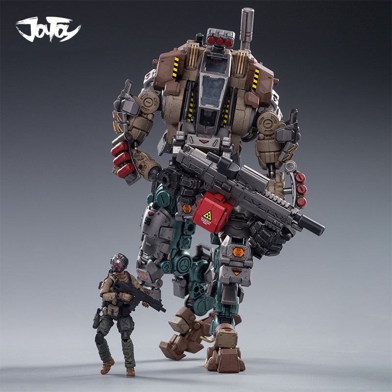 JOYTOY Action Figure Robot STEEL BONE H04 Mecha And Military Soldier Figure 1/25