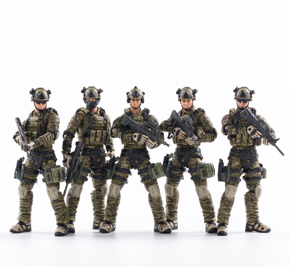 1/18 JOYTOY Action Figure PLA Army Ground Force Soldier Figures Collectible Toy
