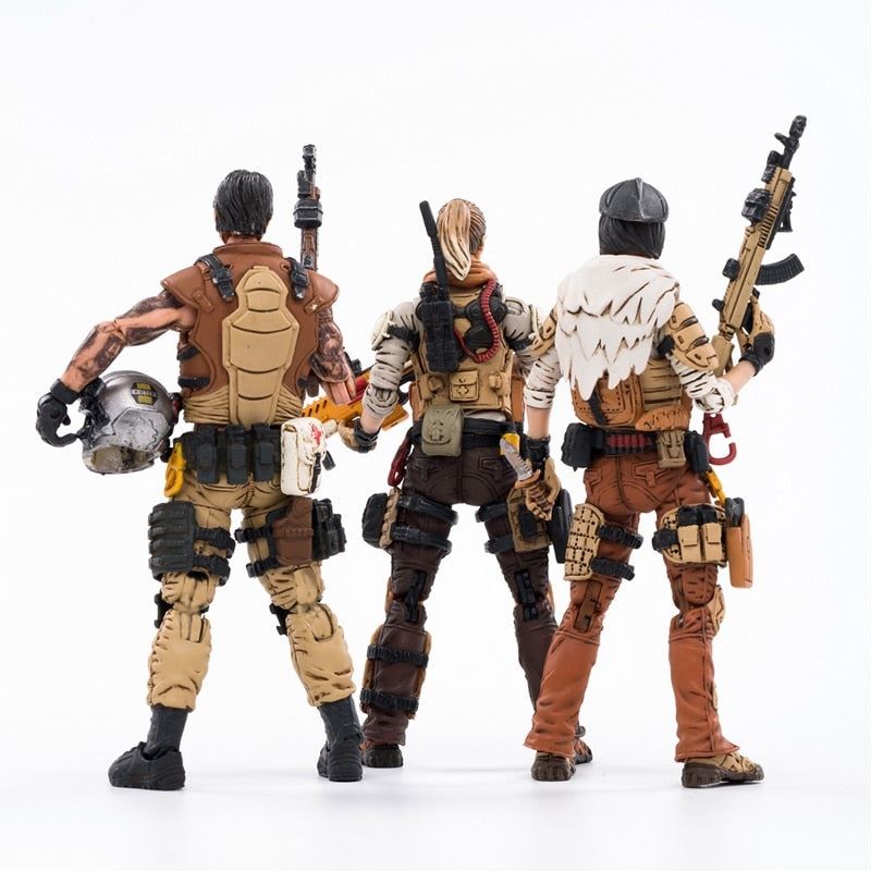 JOYTOY Anime Figure Free Truism League The 45th Legion Wasteland Hun 1/18 10.5cm