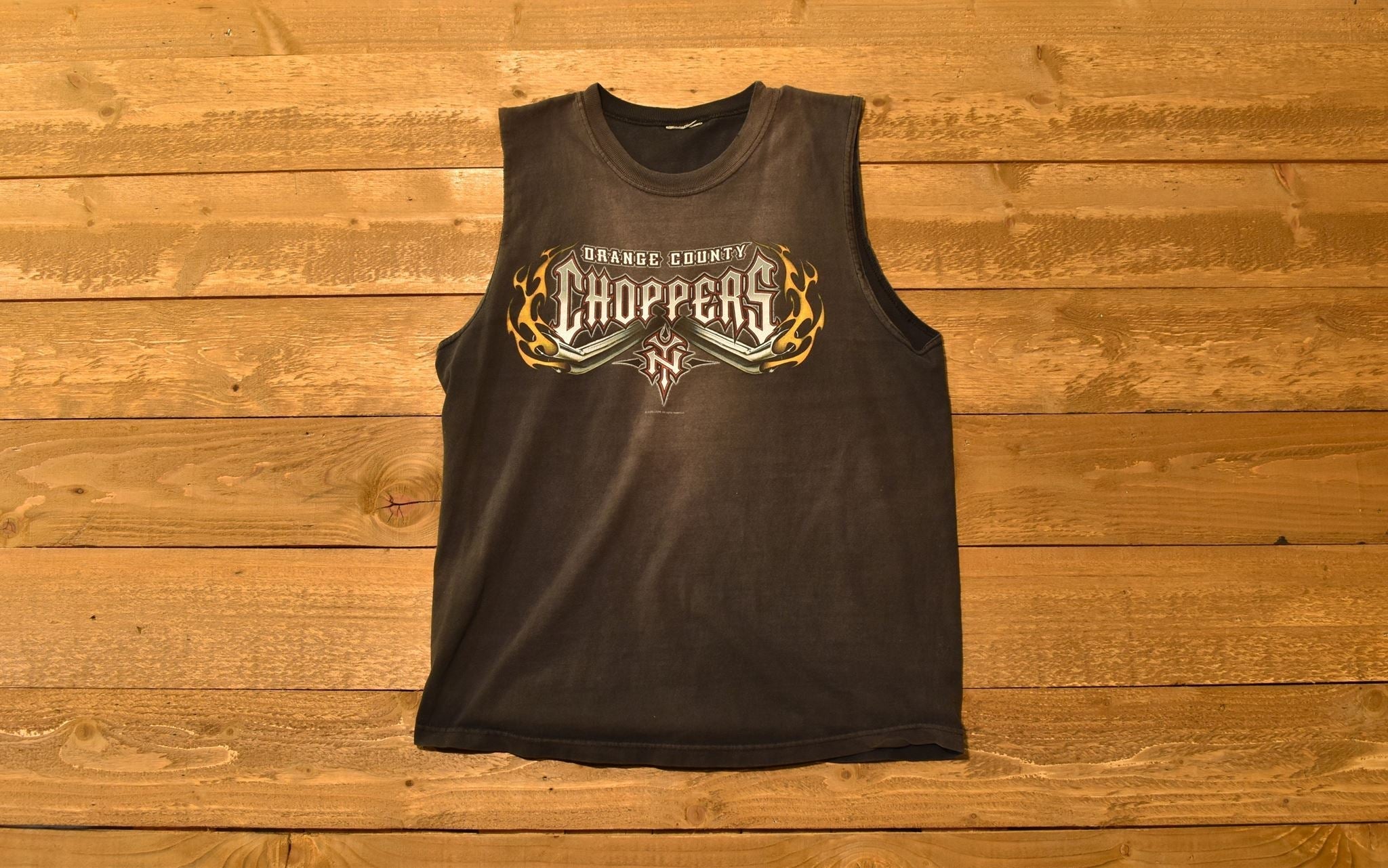 Orange County Choppers Mens Cut Off 2003 Used Large