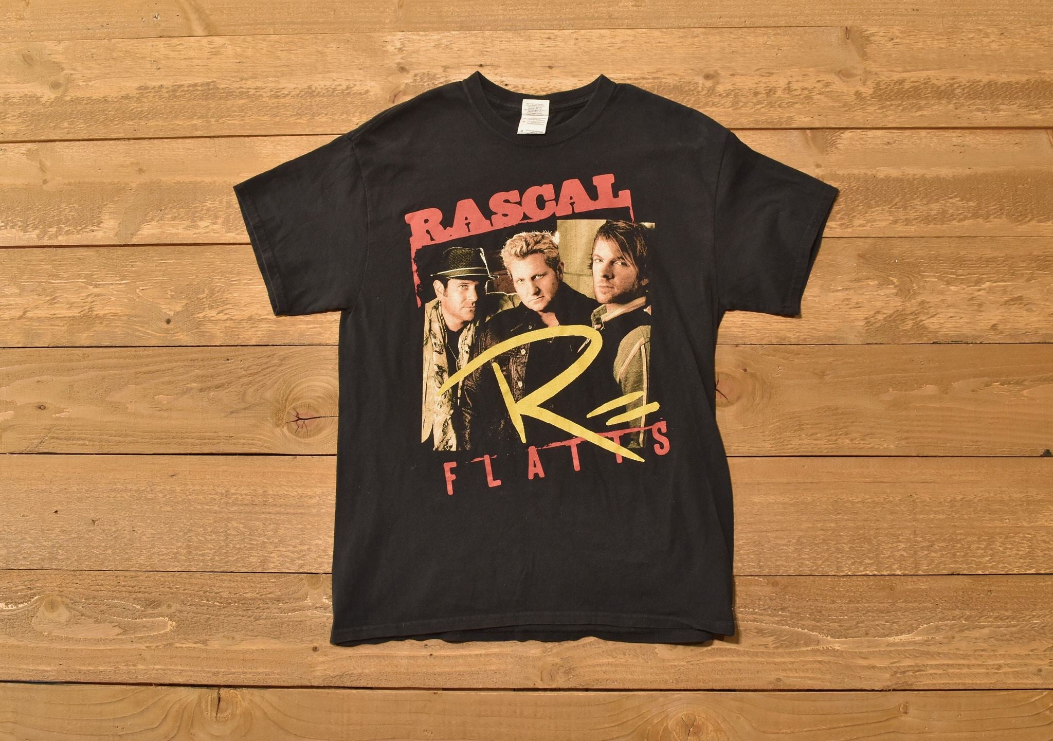 Rascal Flatts Mens T-shirt Medium Size Changed Tour 2012 Authentic