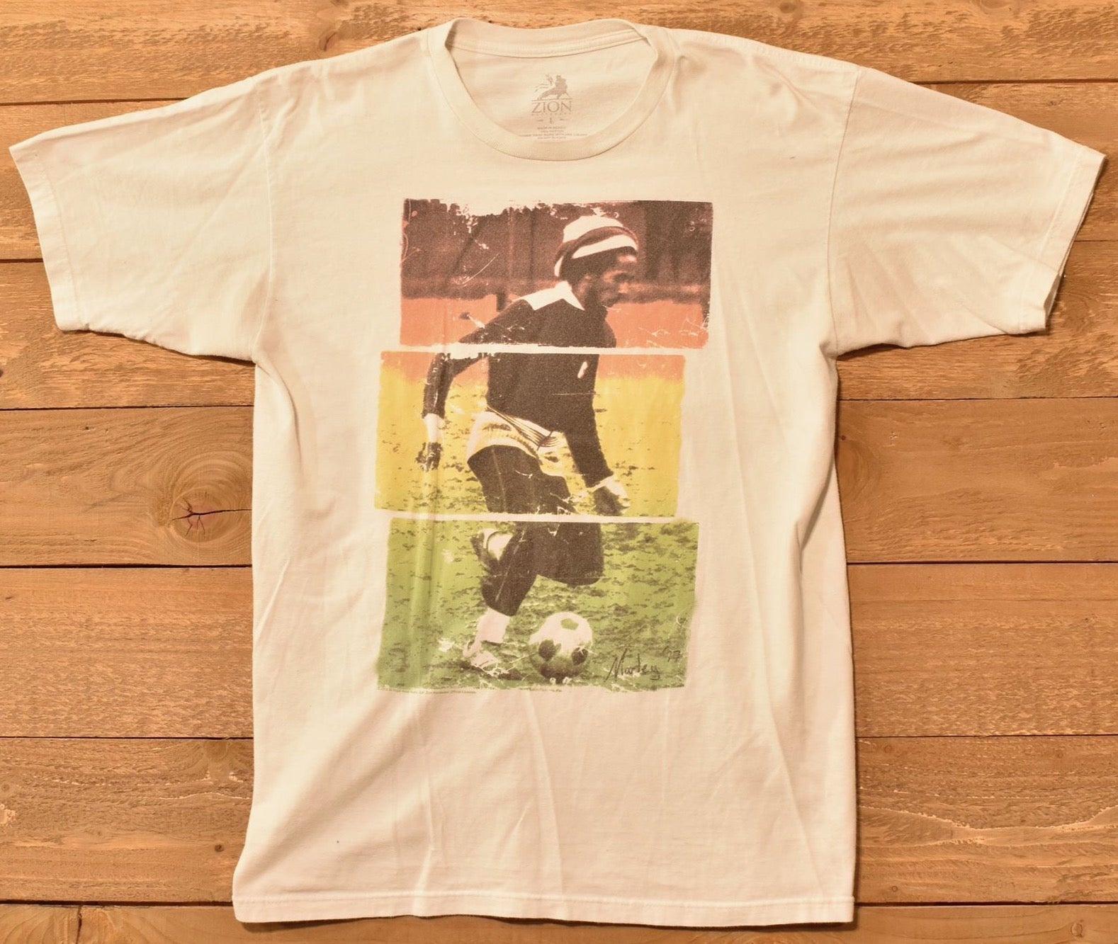 Bob Marley Mens T-shirt Large Used Mens Tee