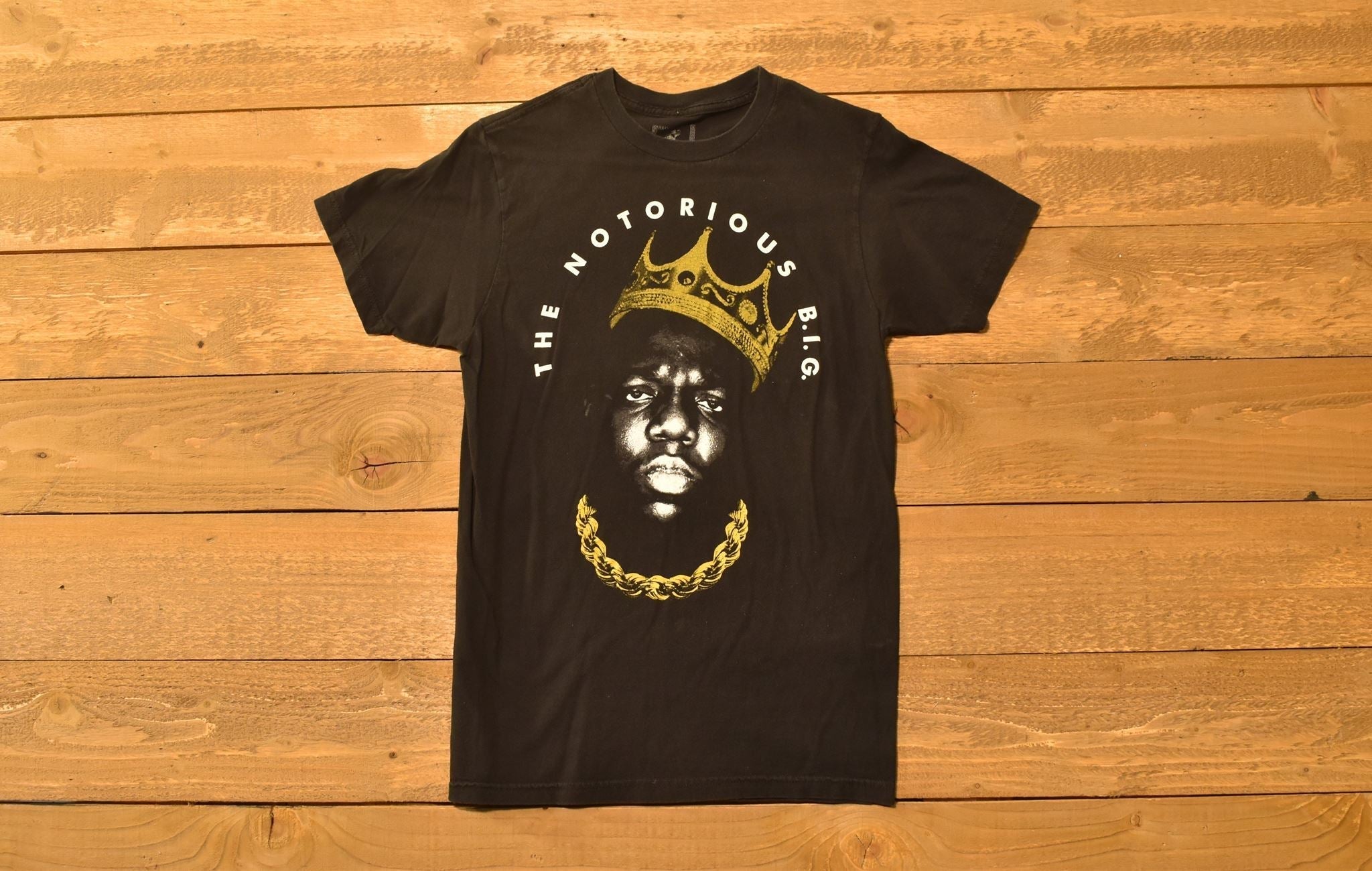 The Notorious big Medium mens T shirt Brooklyn Mint B.I.G Used