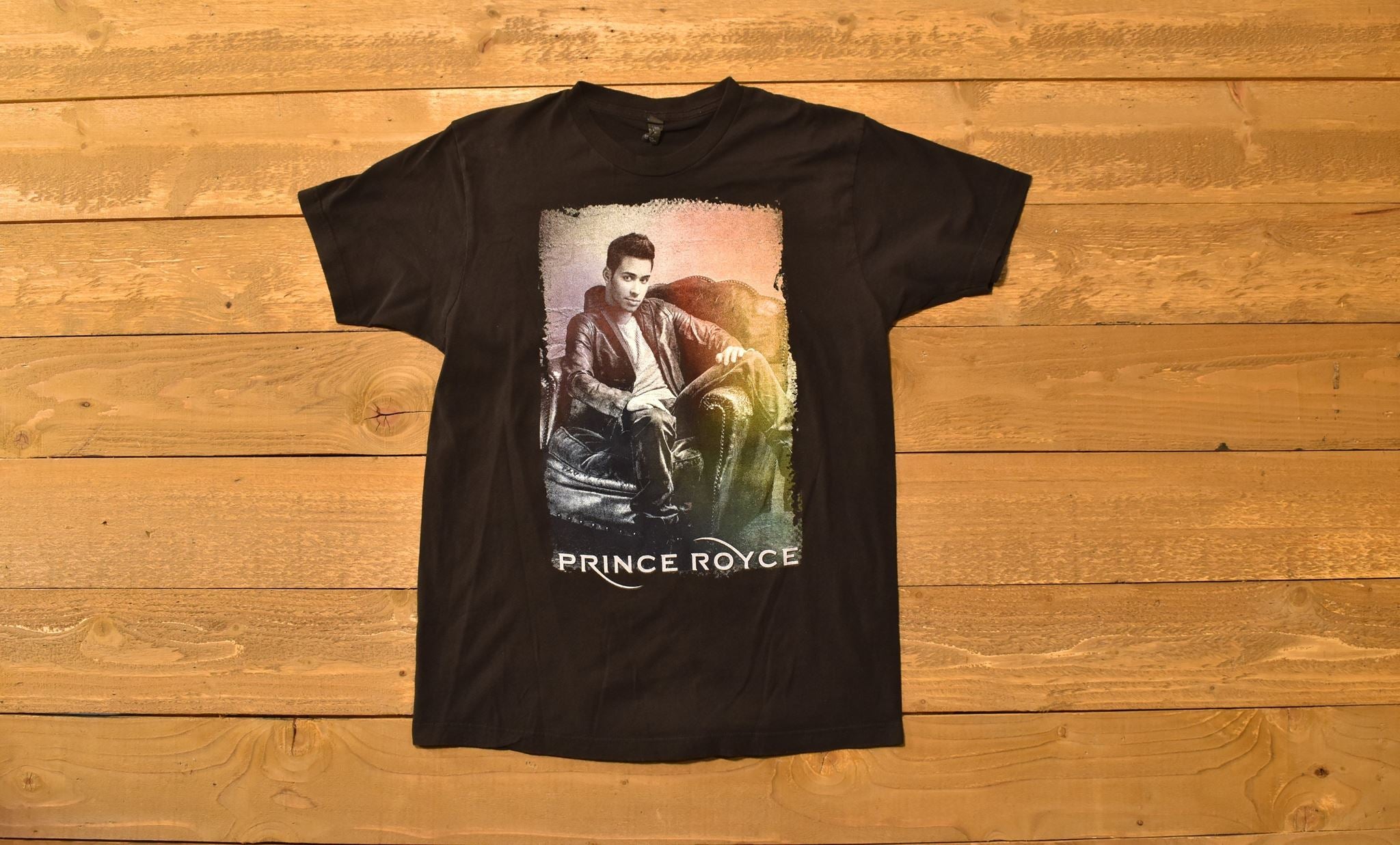 Prince Royce Large T-shirt Tour 2014 authentic Tour Shirt Concert tee