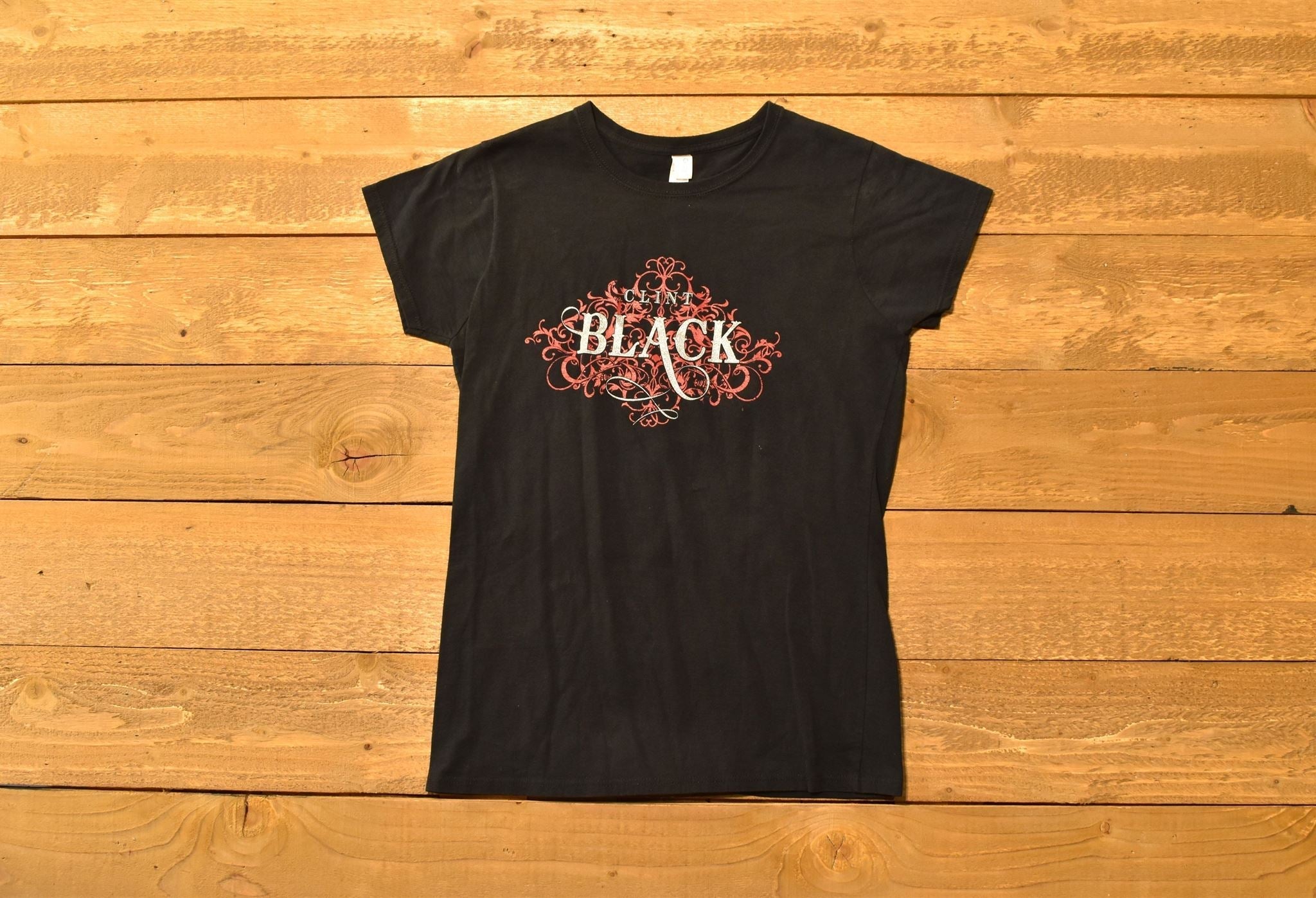 Clint Black Laddies Large Shirt Authentic Concert T shirt used