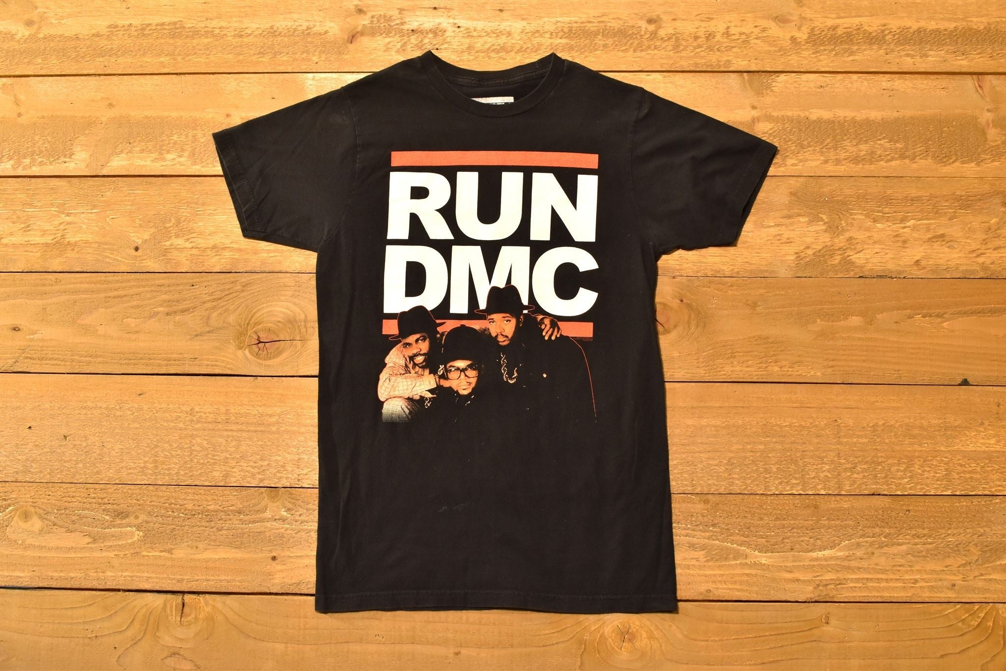 Run DMC Size Medium Mens T-shirt Concert Tour Shirt Used - Unknown Year