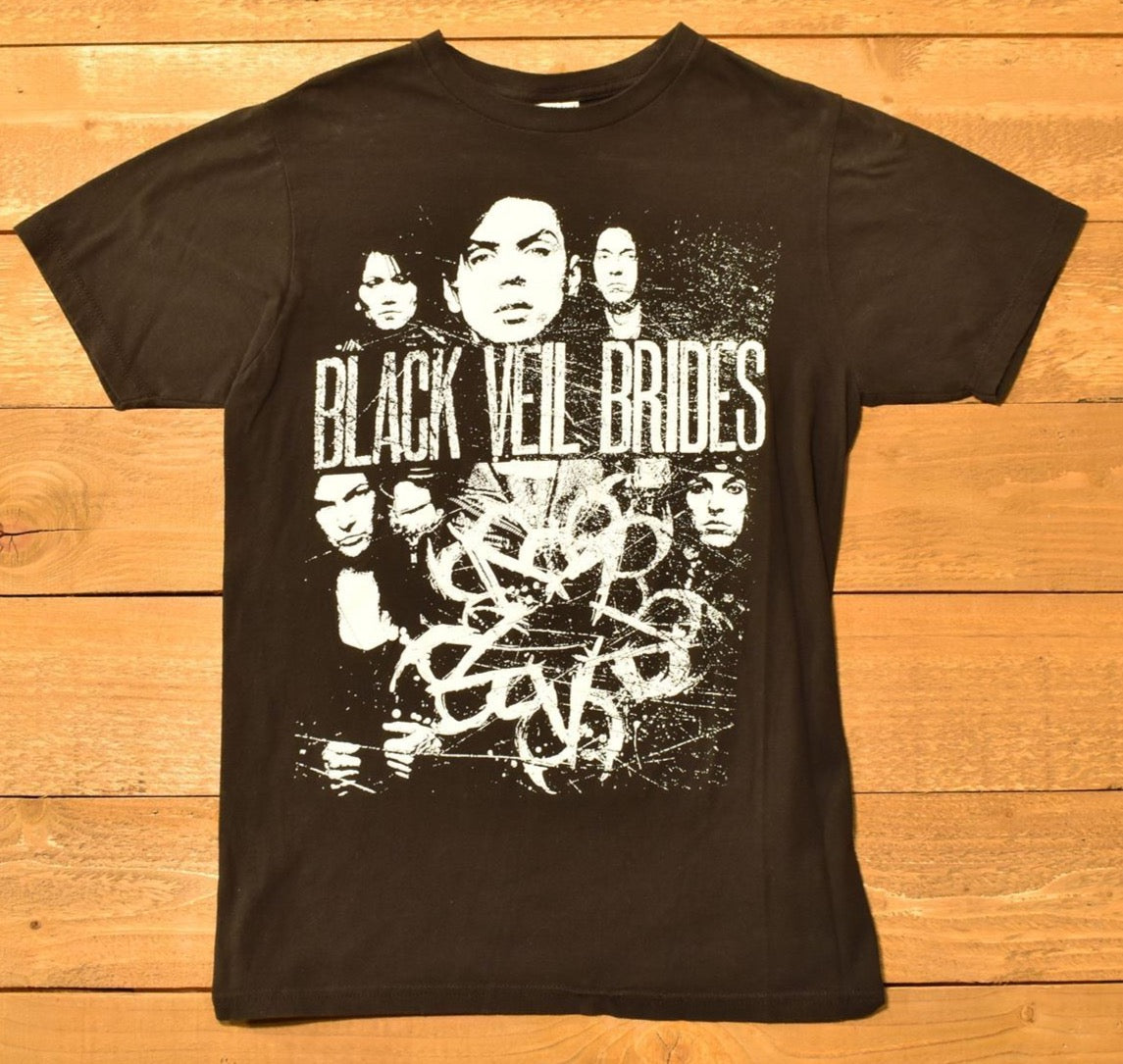 Black Veil Brides band Tee mens T-shirt M authentic Bay Island Shirt