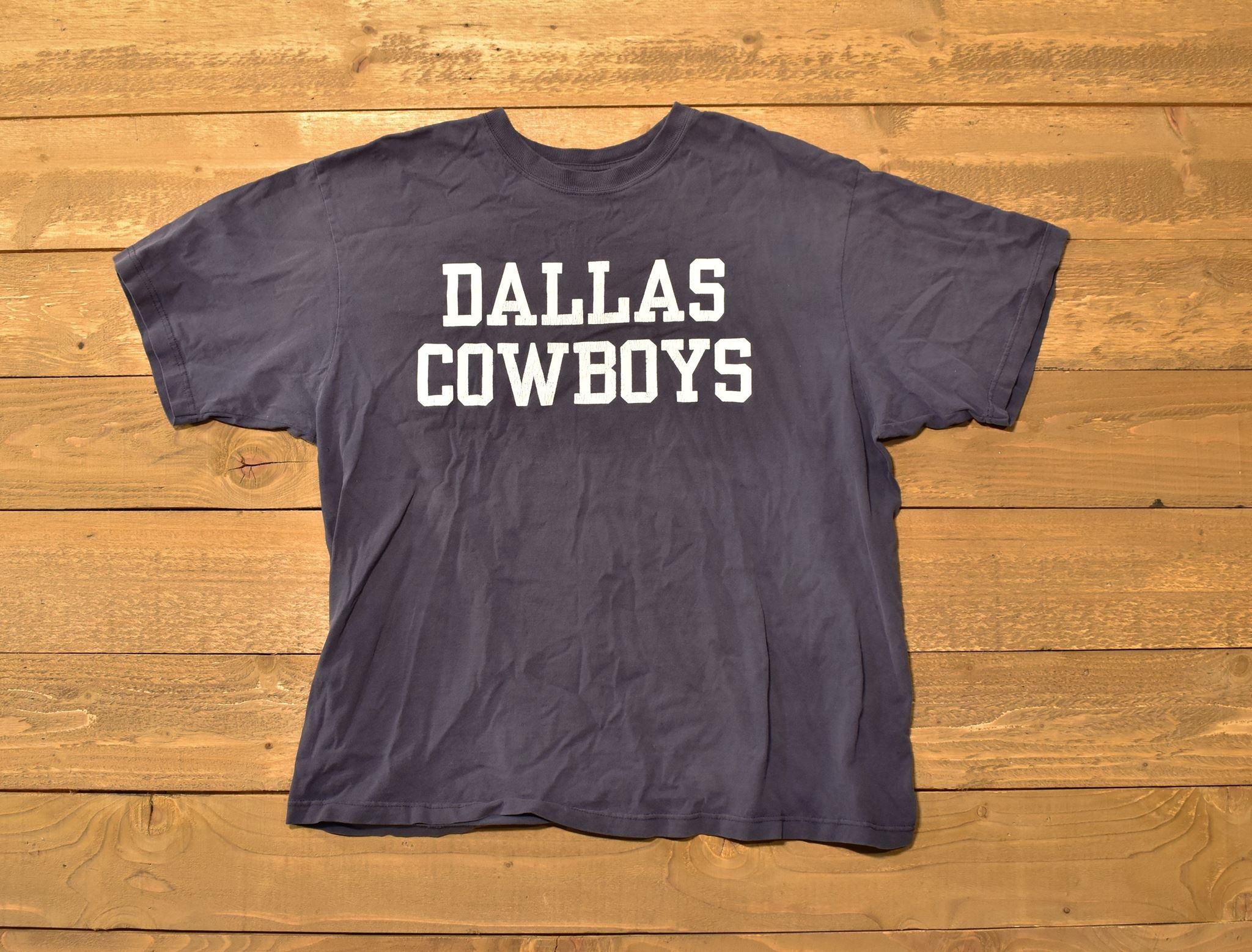 Dallas Cowboys Reebok Mens XL t-shirt Used Faded Authentic