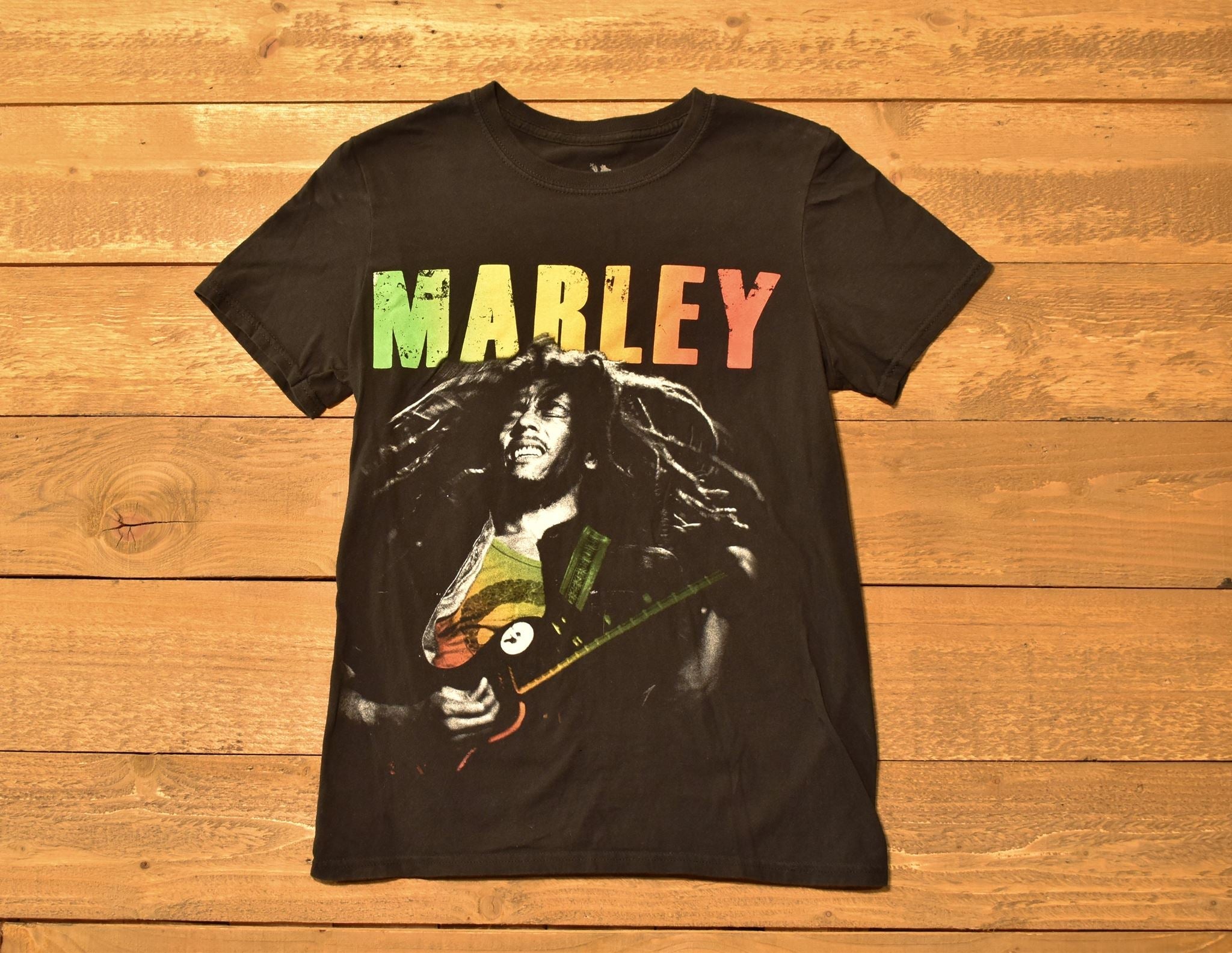 Marley Bob Marley T shirt Small used Zion Rootswear