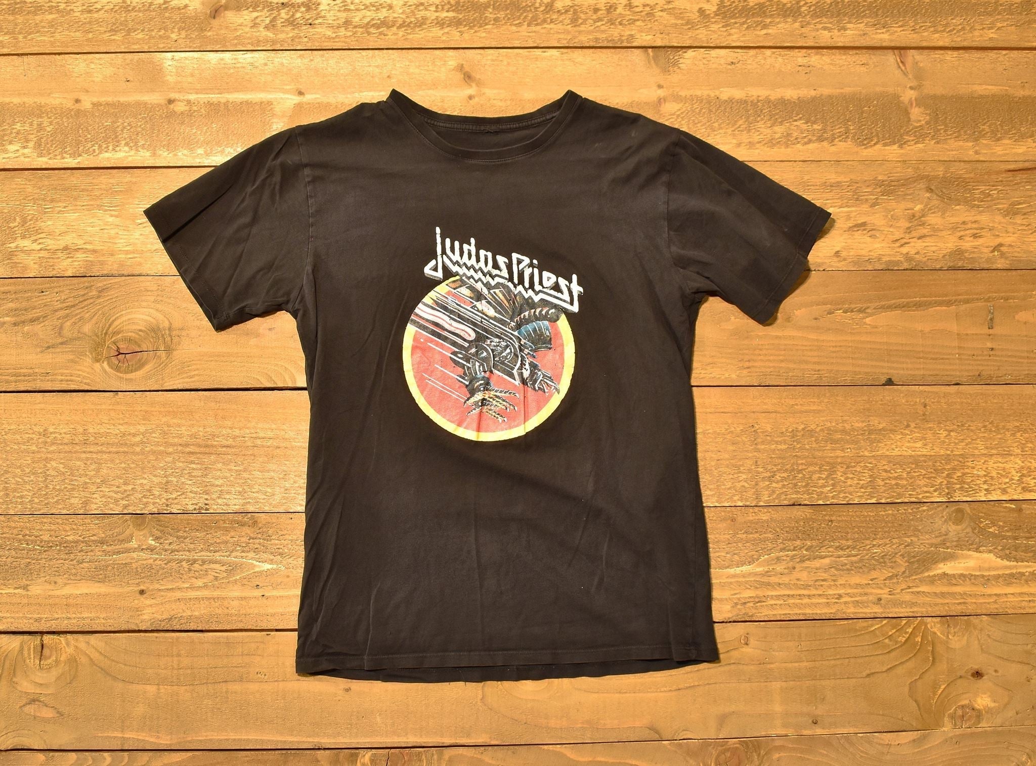 Judas Priest Large female Tee Shirt - Concert shirt used defects on front