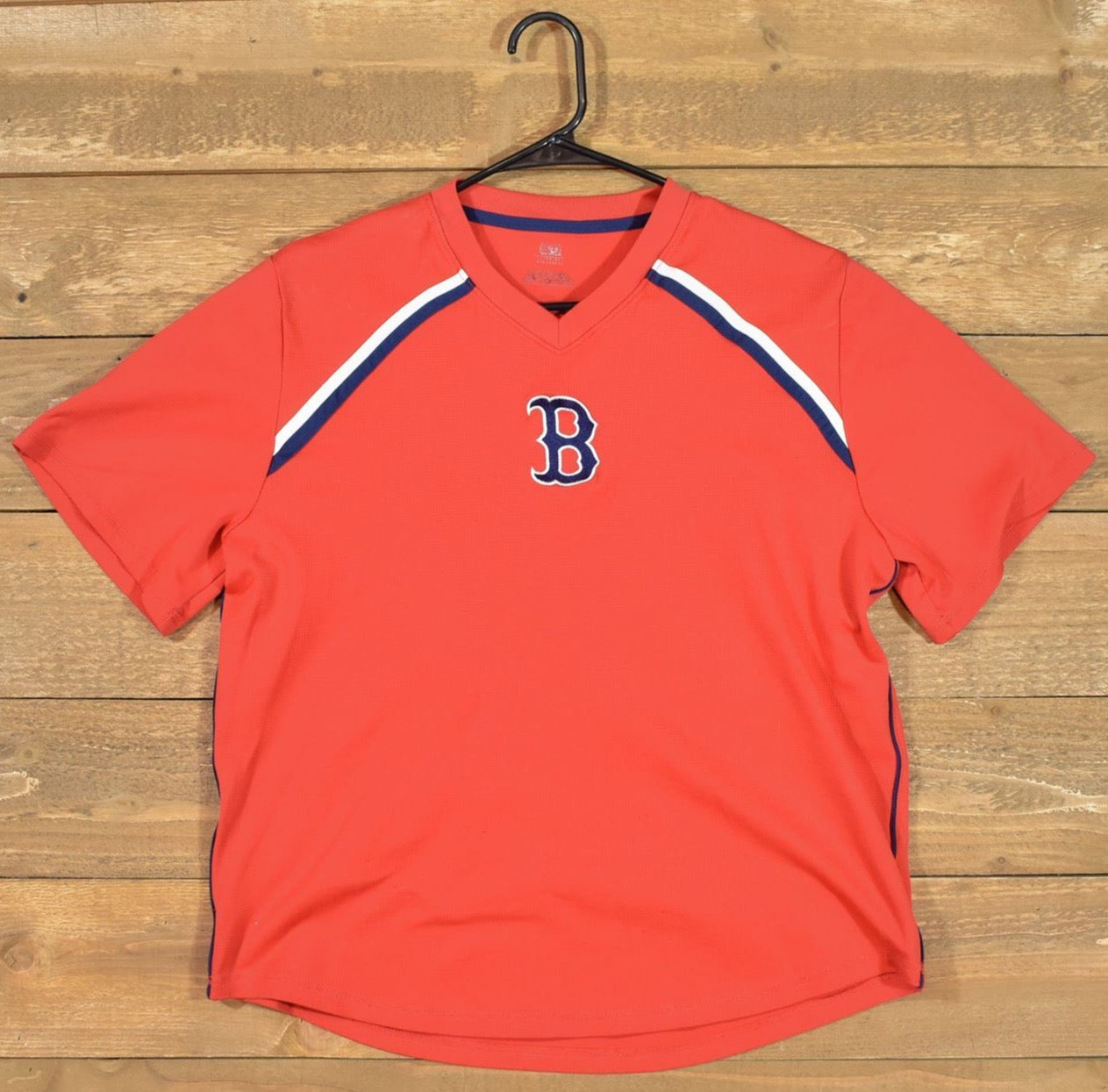 Boston Red Sox Small Jersey Shirt Top used MLB Baseball Tee Authentic branded