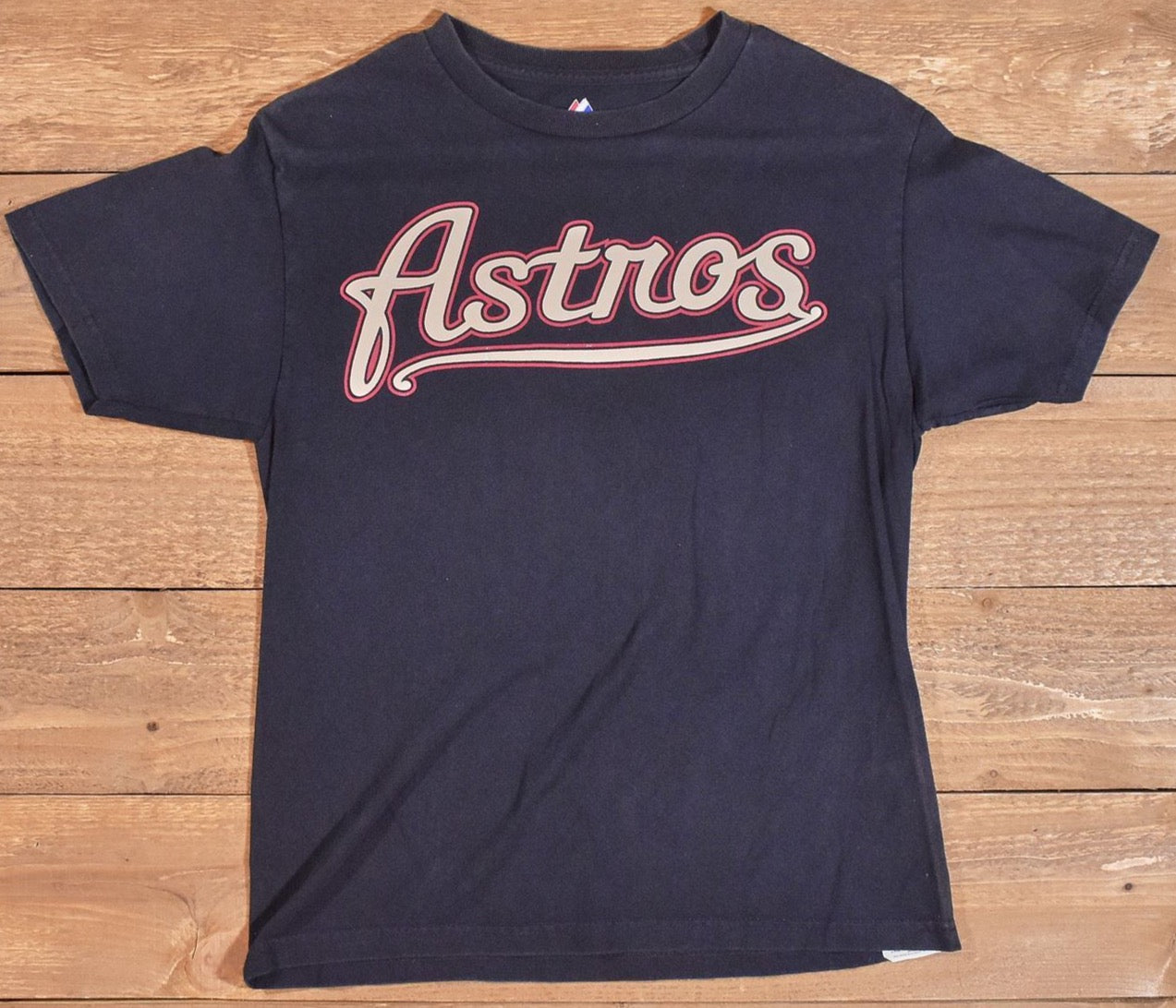 Astros MLB Baseball T-Shirt Large Kids t shirt Used