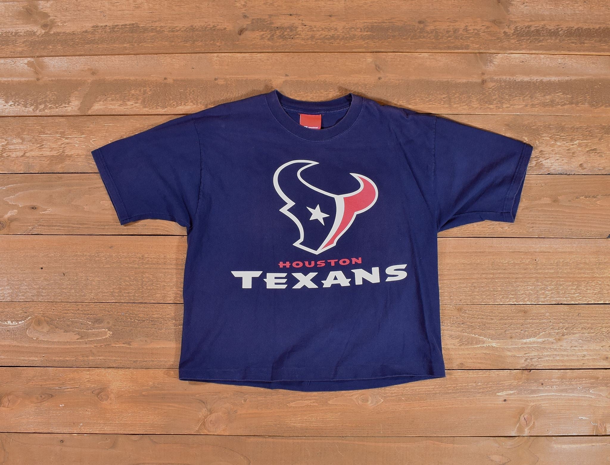 Houston Texans t-shirt Mens Medium used Tee Authentic Branded Tee