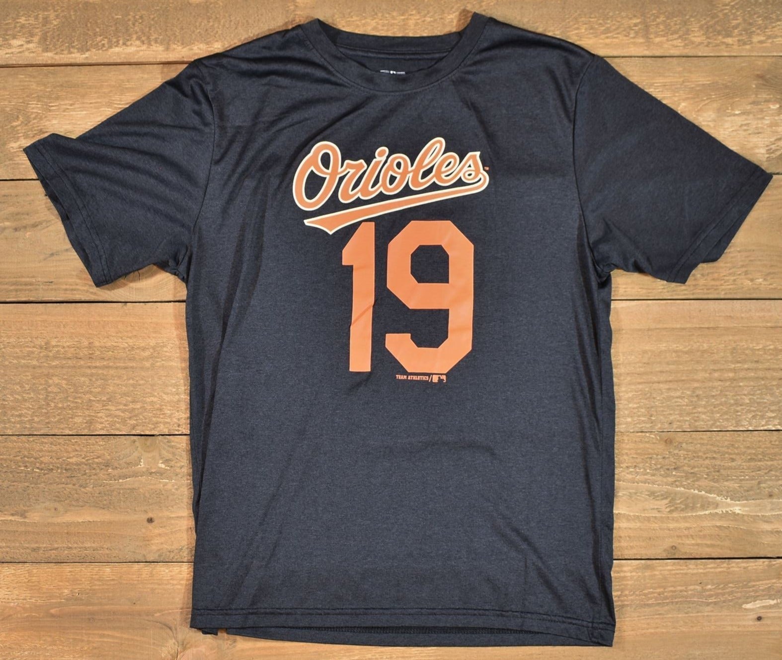 Orioles authentic Team XXL EEG 18 Baseball team t-shirt female Shirt Used MLB