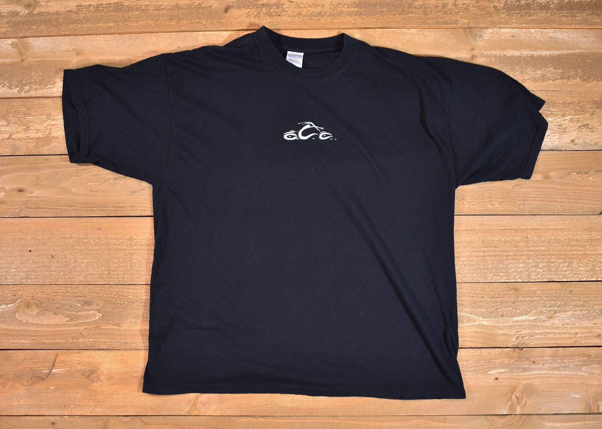 Orange Country Mens Used Tee Black XXL Shirt Authentic USed