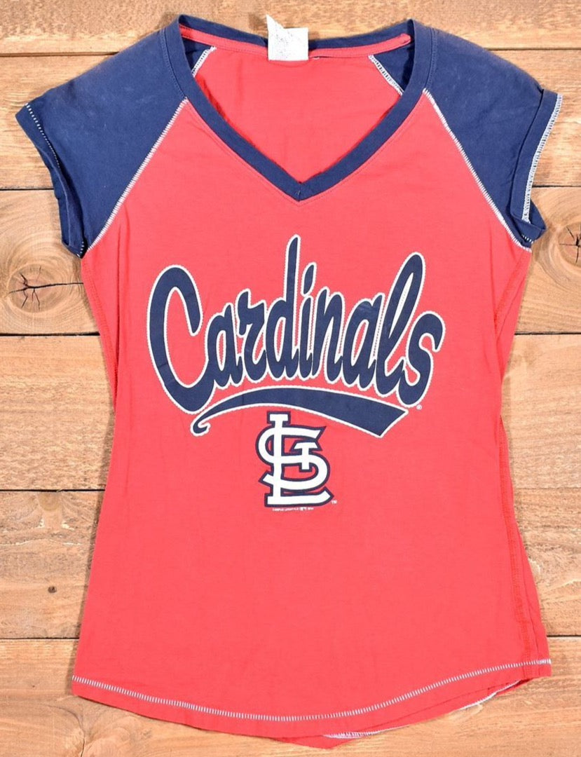 Cardinals Female shirt Authentic Branded Baseball T shirt St Louis Used