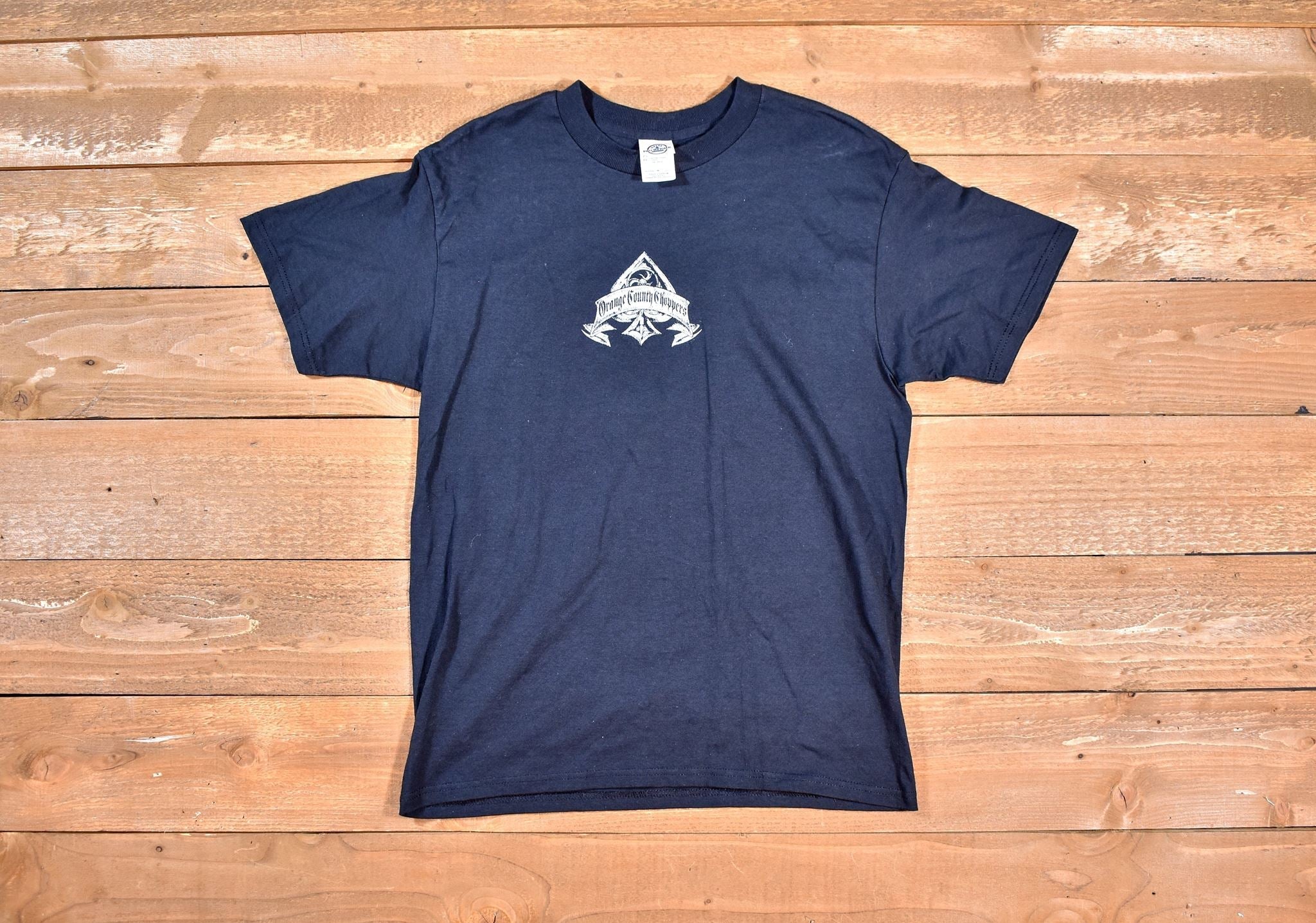 Orange County choppers mens Medium shirt Used black tee Authentic