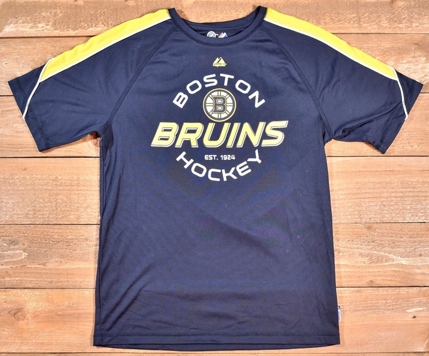 Boston Bruins Medium Hockey Shirt M Majestic NHL Hockey Shirt