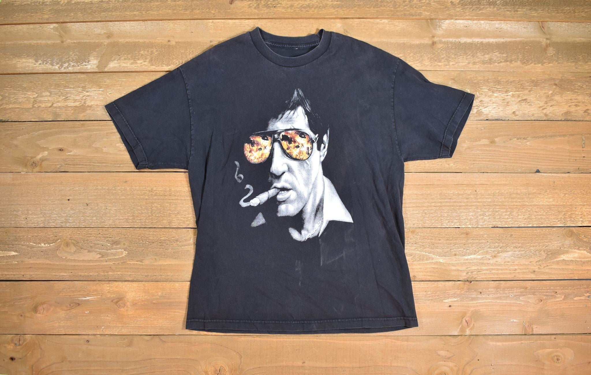 Scar Face mens t shirt L used