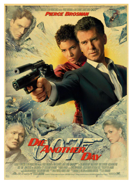 Movie film poster print 16 x 14in -158