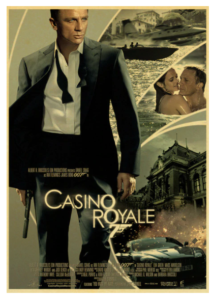 Movie film poster print 16 x 14in -58