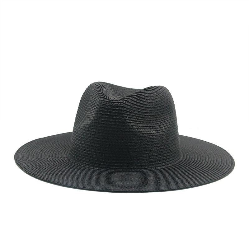 sun hats summer spring women men wide brim solid straw hats outdoor beach travel