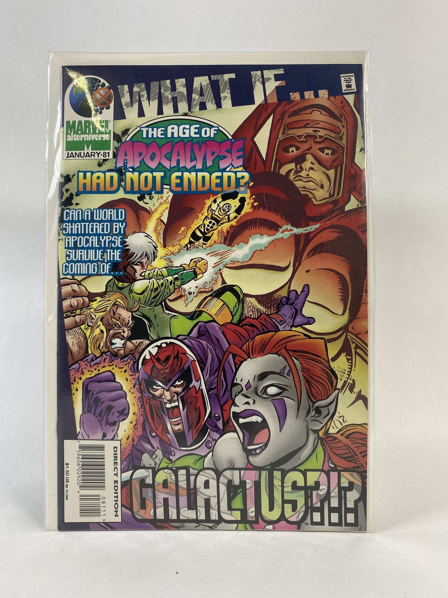 What if… The age of apocalypse had not ended January 1981 Marvel alterniverse co