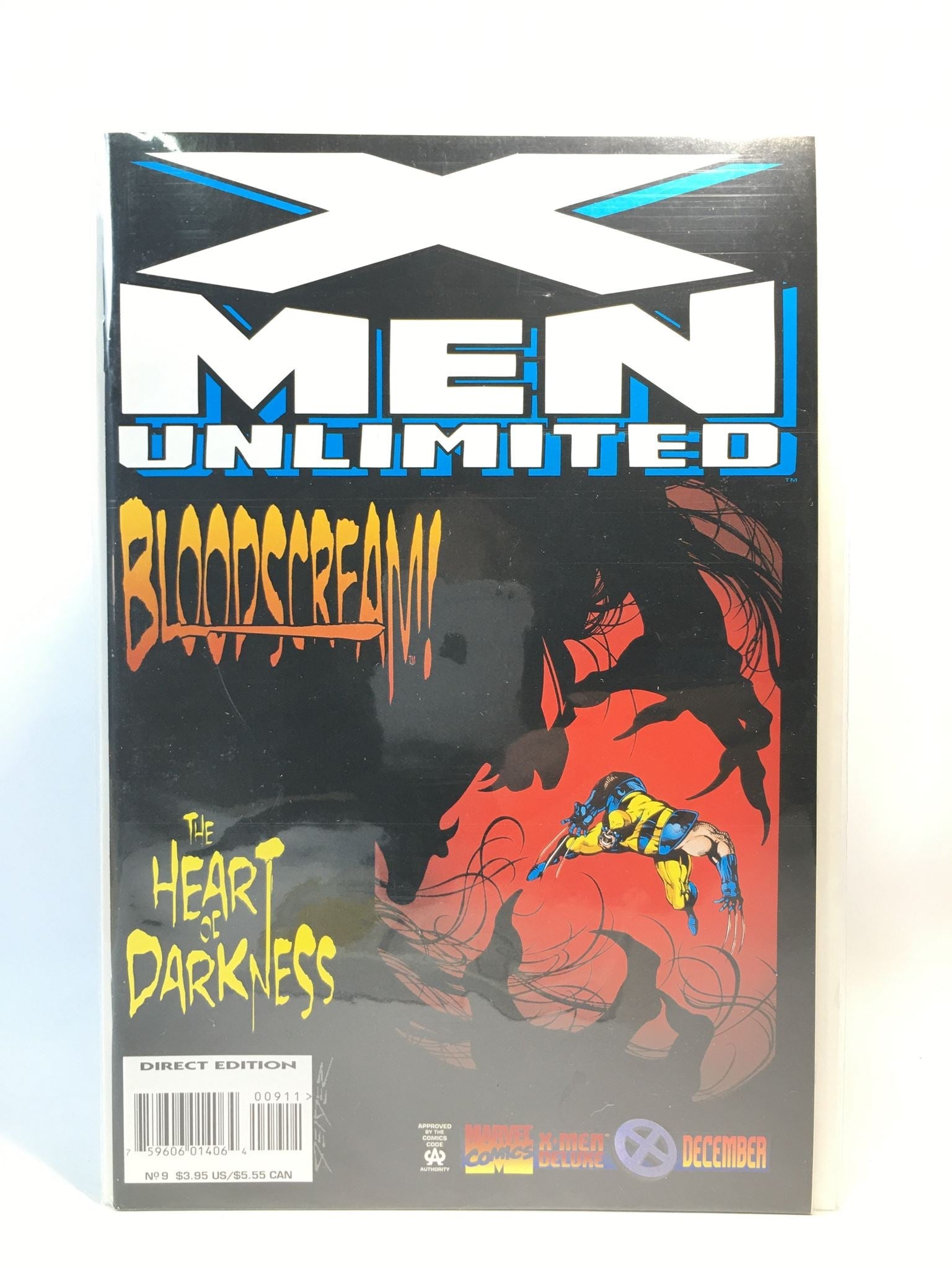 X Men Unlimited Blood scream The Heart of darkness Comic Book Marvel Comics Dece